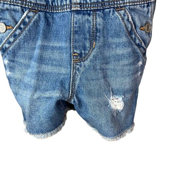 Gap Toddler Girl Jean Overalls Size 3T - Picture 5 of 11